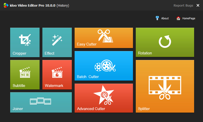 برنامج قص ودمج الفيديوهات idoo Video Editor Pro 10.2.0