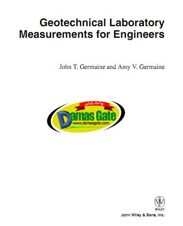 Geotechnical Laboratory Measurements for Engineers