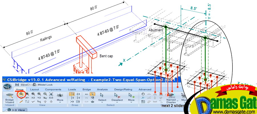 Modelling Bridge Foundation with CSiBridge